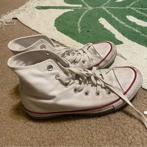 White high top converse